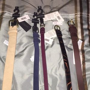 3 Belt bundle Banana Republic